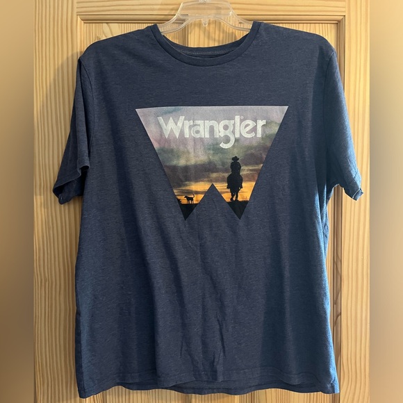 Wrangler Other - Men’s Wrangler Blue T Shirt Size XL